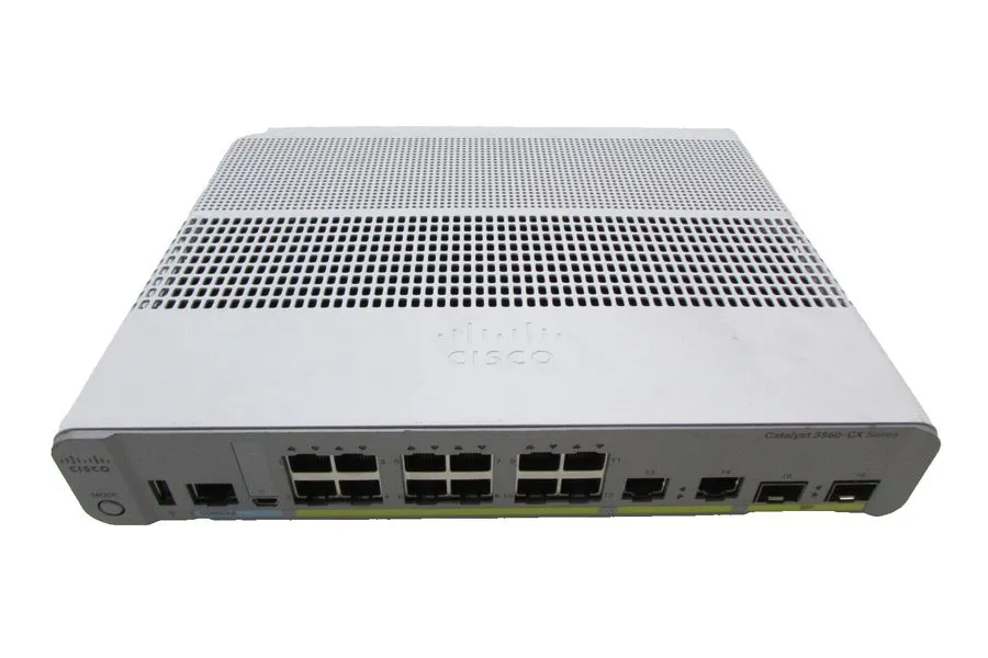Коммутатор Cisco WS-C3560CX-12TC-S, 12 Port 3560-CX Data IP Base Switch 12 GE