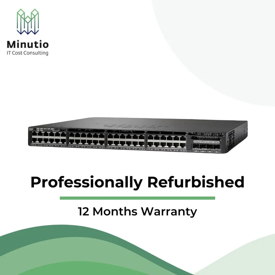 Коммутатор Cisco WS-C3650-48FWQ-S