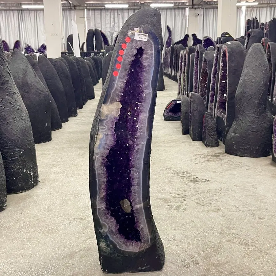 Лабораторный прибор 69.52LB 32.3”Tall Natural Uruguay amethyst geode quartz crys