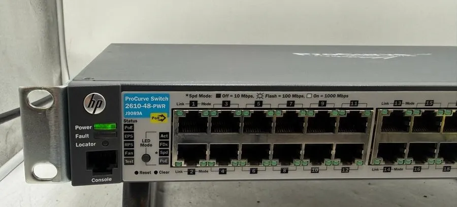 Блок питания HP ProCurve 2610-48-PWR J9089A 48 Port Fast Ethernet PoE Managed Sw