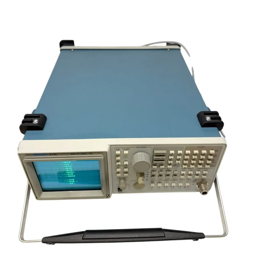 Анализатор спектра Tektronix 2712 Spectrum Analyzer 9khz to 1.8Ghz NR parts or r
