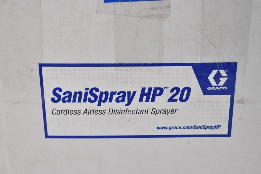 Оборудование Graco SaniSpray HP 20 Cordless Handheld Airless Disinfectant Spraye