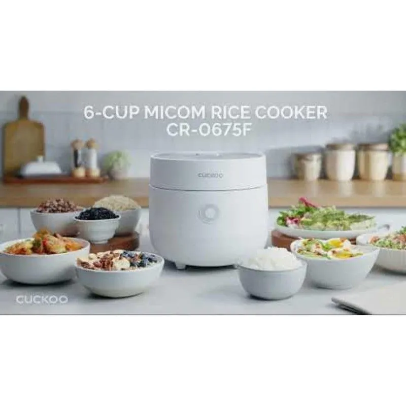 Рисоварка Micom Fuzzy Logic Rice Cooker, 6-Cup Cooked, White, CR-0375FW