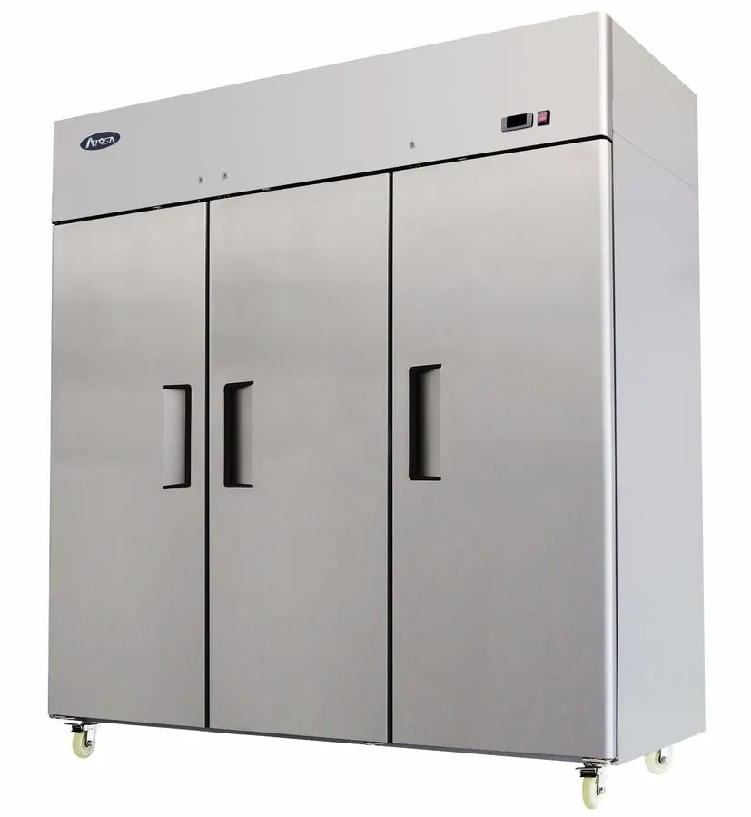 Холодильный шкаф ATOSA MBF8006 THREE 3 DOOR STAINLESS STEEL COMMERCIAL REFRIGERA