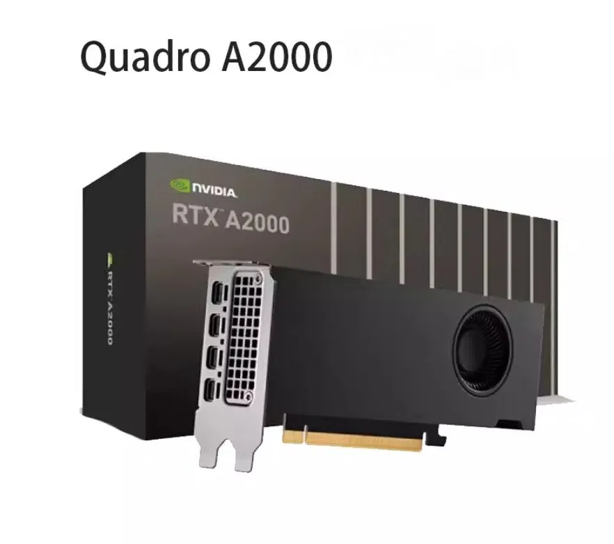 GPU-ускоритель Nvidia Quadro RTX A2000 12GB GPU GDDR6 PCIe 3.0 x 16 CUDA Graphic