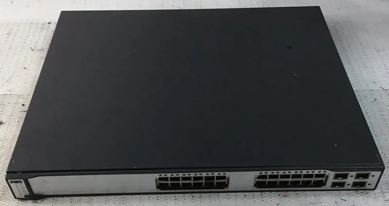 Коммутатор Cisco Catalyst 3750G PoE-24 WS-C3750G-24PS-E 24-port + 4 SFP — фото лота 1