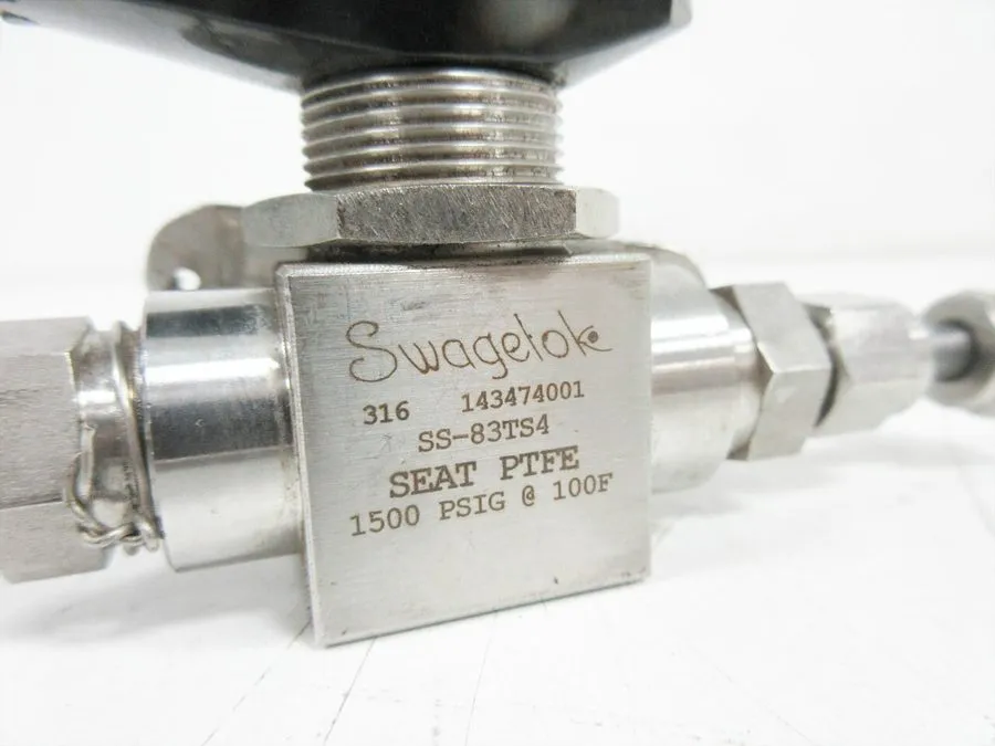 Клапан WHITEY/SWAGELOK BALL VALVE 1/4" COMP, SS-83TS4, #128R16