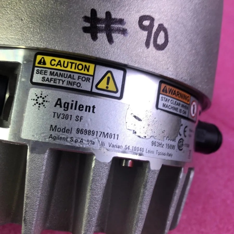 Насос Agilent/Varian TV301 SF Molecular Vacuum Pump Parts/Repair (#90)