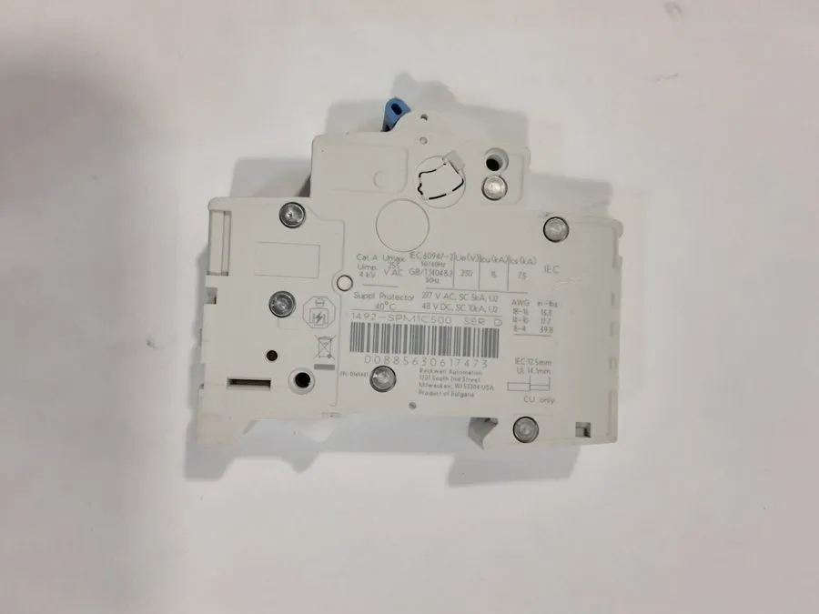 Автоматический выключатель Allen Bradley 1492-SPM1C500 circuit breaker — фото лота 2