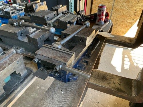 Режущий инструмент TE-CO Machine Vise Single Station 5.94" Jaw Width 9" Jaw Open