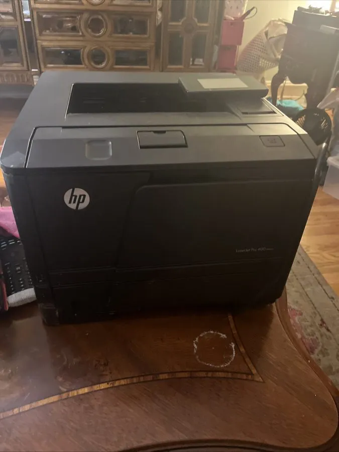 Лазерный принтер HP Laserjet M401dne Laser Printer Cleaned & Serviced COUNT 13,9