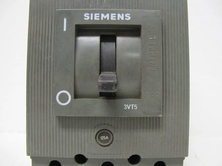 Автоматический выключатель Siemens 3VT5300-0BU00 Circuit Breaker 125A 3P — фото лота 2
