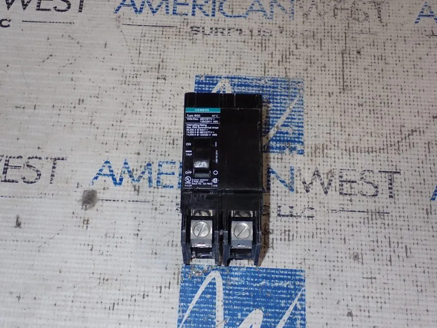 Трансформатор Siemens BQD220 20 Amp 2 Pole 480Y/277V Bolt On Circuit breaker BQD