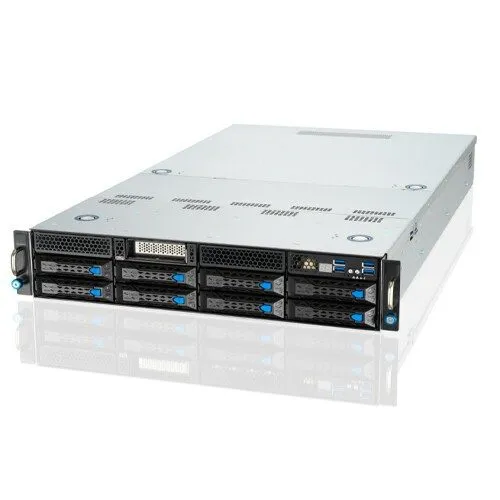 Сервер ASUS ESC4000-E10 2U 4 GPU SERVER 8X3.5"Support 2xLGA4189 CPU, 4 dual slot