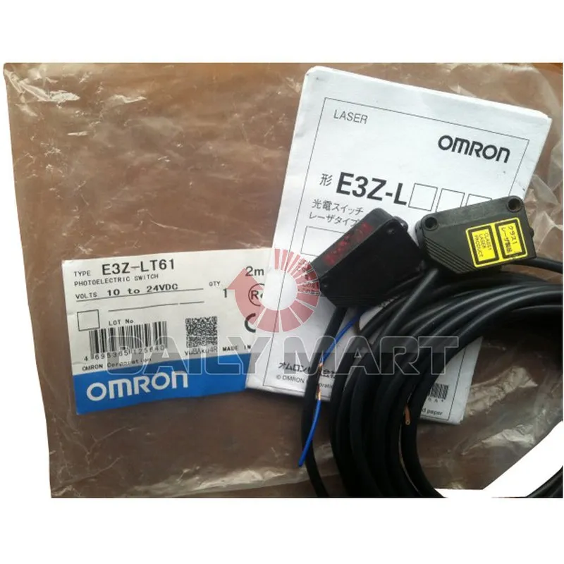 Фотоэлектрический датчик OMRON E3Z-LT61 Photoelectric switch sensor 10-24VDC — фото лота 1
