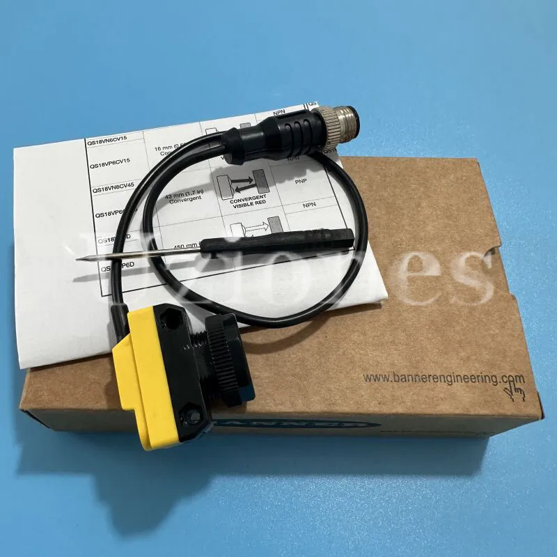 Фотоэлектрический датчик Banner QS18VP6LAFQ5 Photoelectric Sensor 10-30 VDC (TBI
