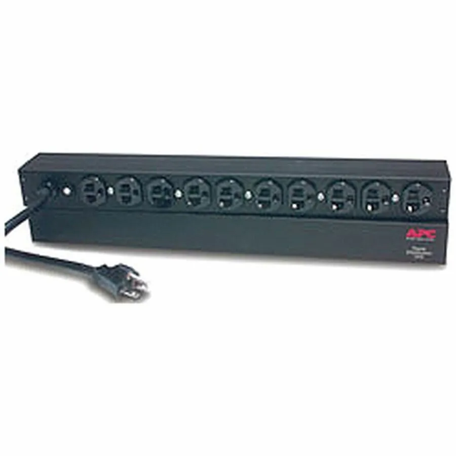 Блок розеток PDU APC AP9563 Basic Rack PDU 1U 2400VA 20A 120V, Output: 5-20R