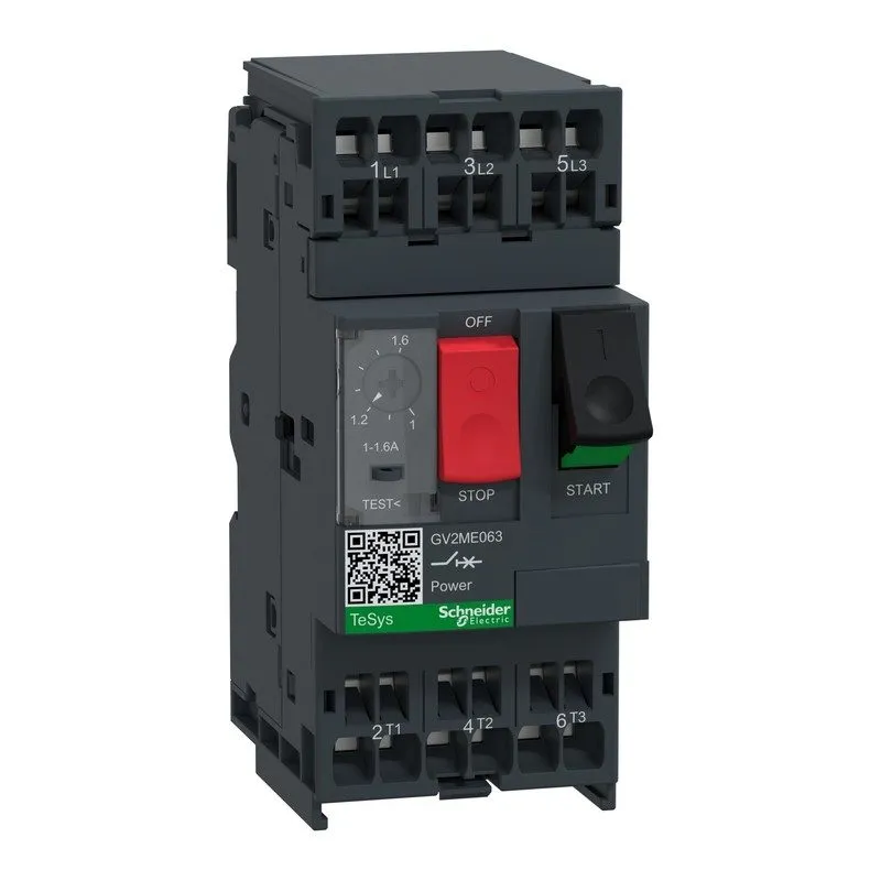 Автоматический выключатель Telemecanique 1-1.6A GV2ME063 Motor Starter Circuit B