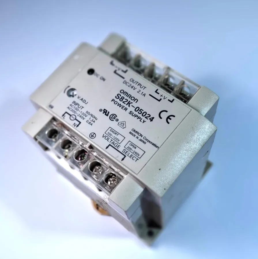 Блок питания Omron S82K-05024 Power Supply 24V DC 2.1A 50W DIN Rail with Power C — фото лота 1