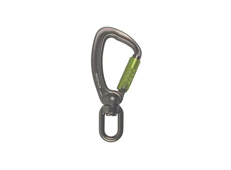 Складское оборудование USR-221-A3TU US Rigging Aluminum Swivel Carabiner — фото лота 1