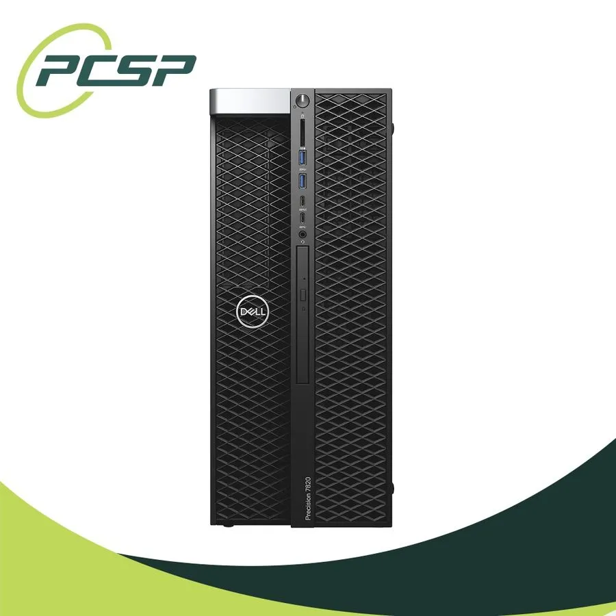 SSD-накопитель Dell Precision T7820 2x Xeon 4114 32GB K2200 512GB NVMe Win11 950