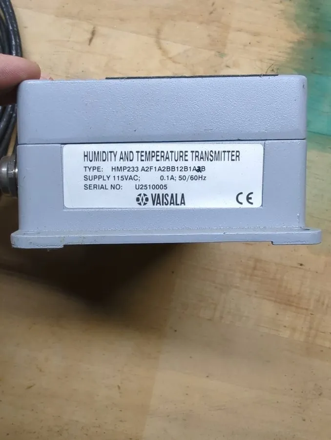Датчик температуры Vaisala HMP233 Humidity and Temperature Transmitter 24VDC/AC — фото лота 1