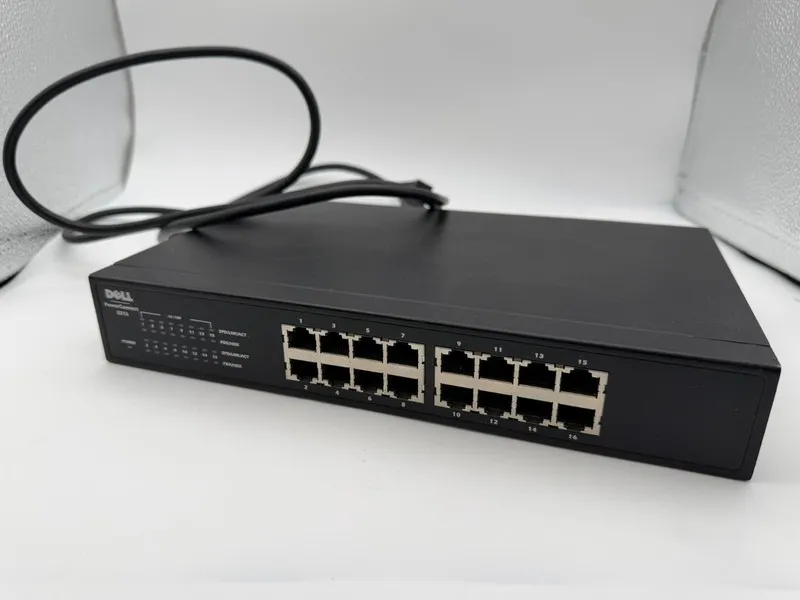 Коммутатор Dell PowerConnect 2216 16-Port Fast Ethernet Switch Rack-Mountable