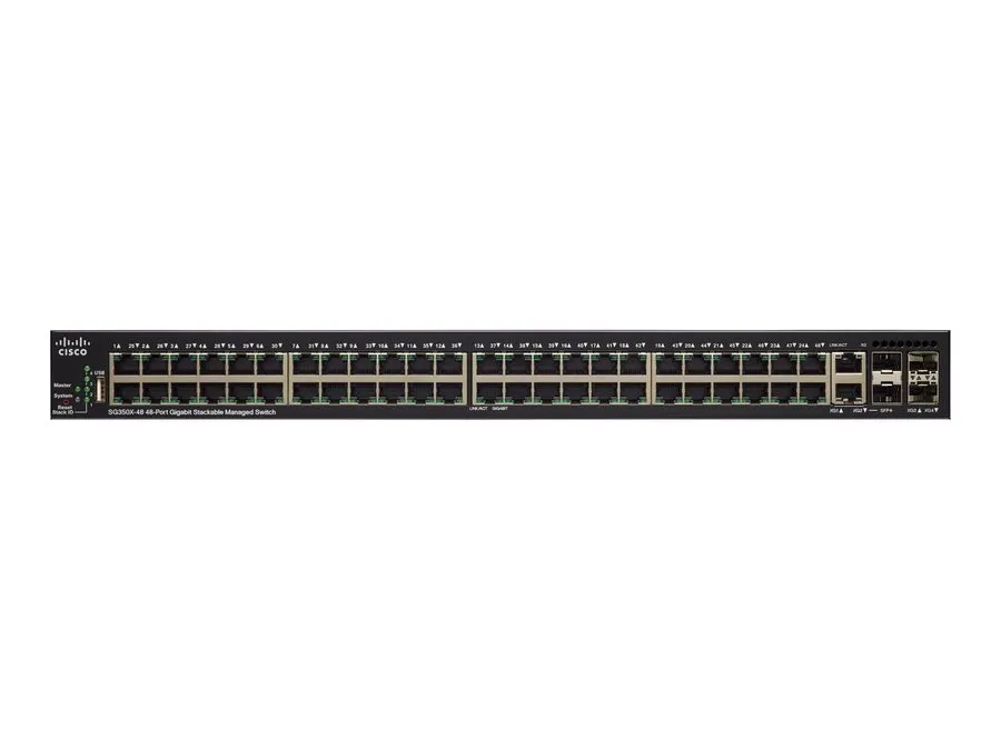 Коммутатор Cisco SG350X-48-K9 Switch