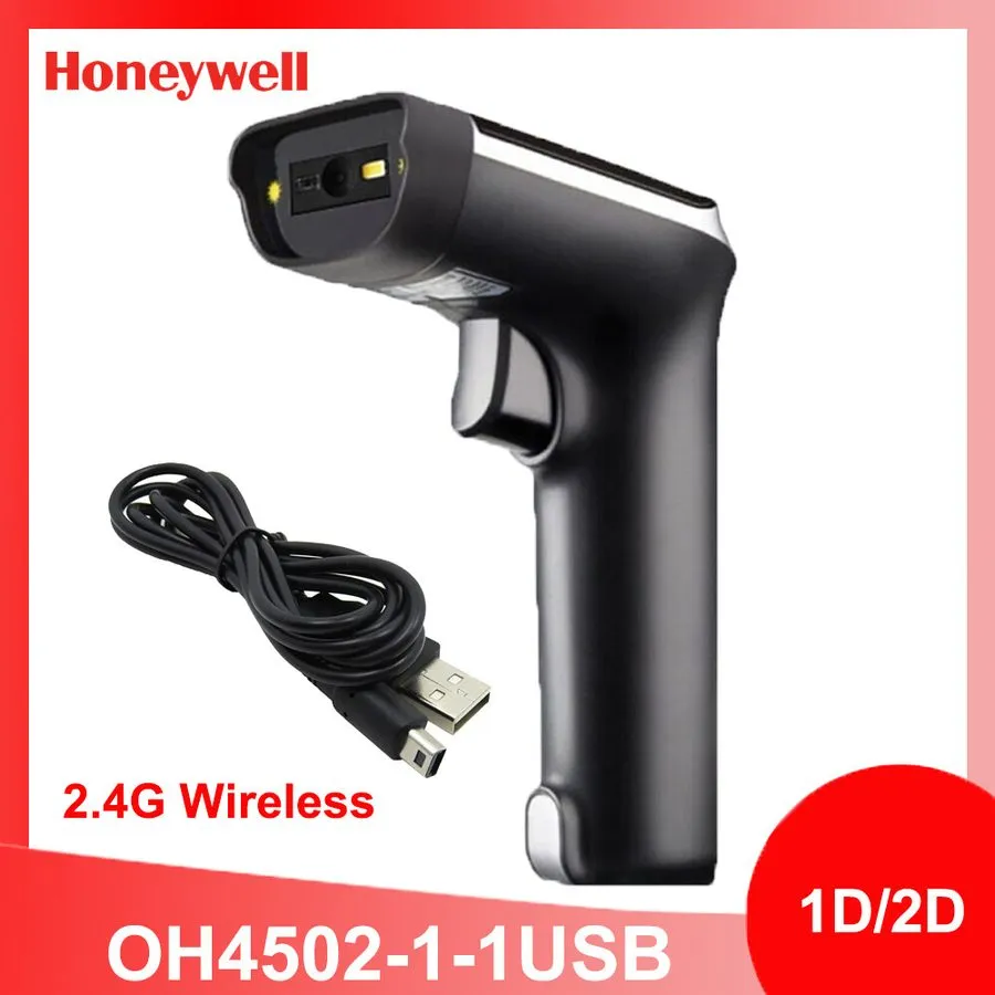 Сканер штрих-кода Honeywell OH4502 2D 2.4G Wireless Barcode Scanner USB Kit with