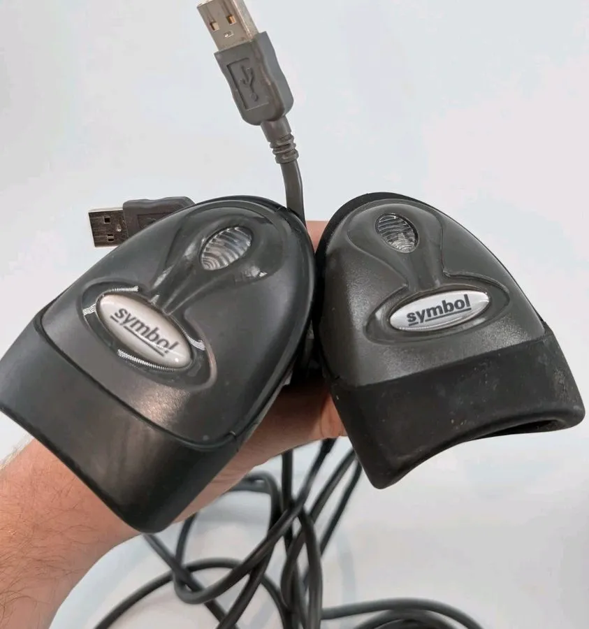 Сканер штрих-кода MOTOROLA SYMBOL LS2208-SR20007R LASER BARCODE SCANNER ONLY