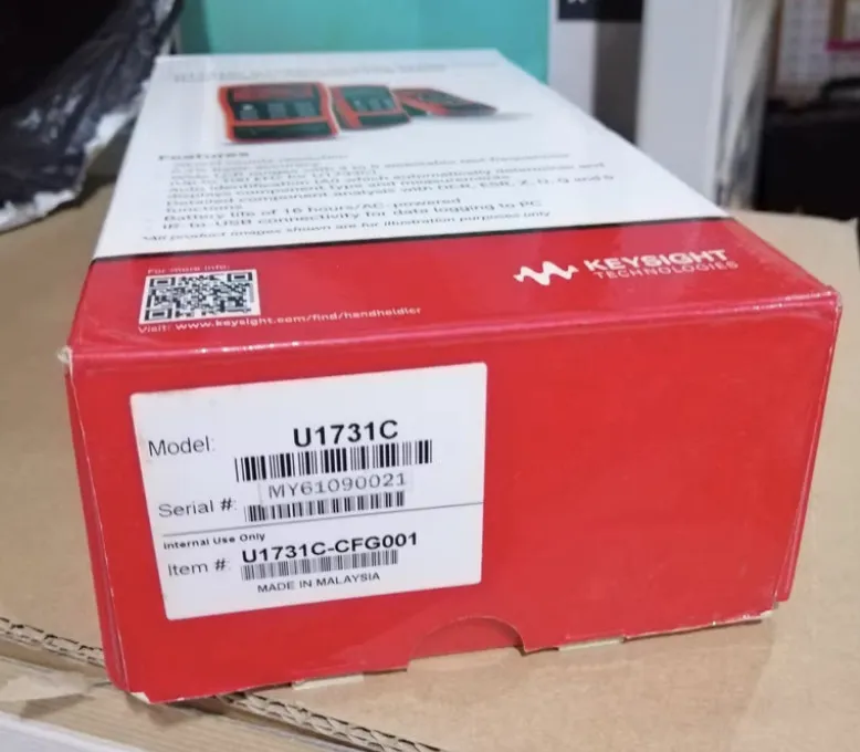 Тестер KEYSIGHT Agilent U1731C 100Hz/120Hz/1kHz Handheld LCR Meter