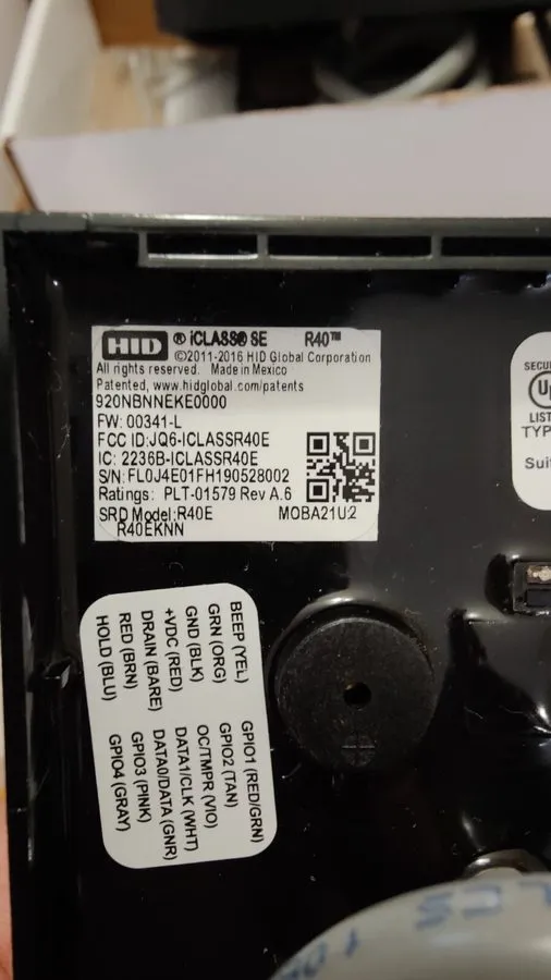 Коммутатор HID 920NBNNEKE0000 iCLASS SE R40 Wall Switch er