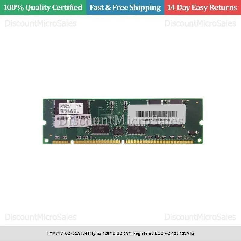 Модуль памяти HYM72V64C736BT4-H AA Hynix 512MB SDRAM Registered ECC PC-133 133Mh