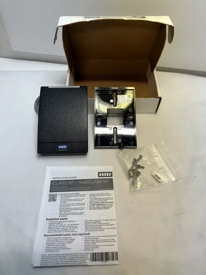 Коммутатор HID multiCLASS SE RP40 Wired RFID er Access Control 920PTNNEK00000 — фото лота 2