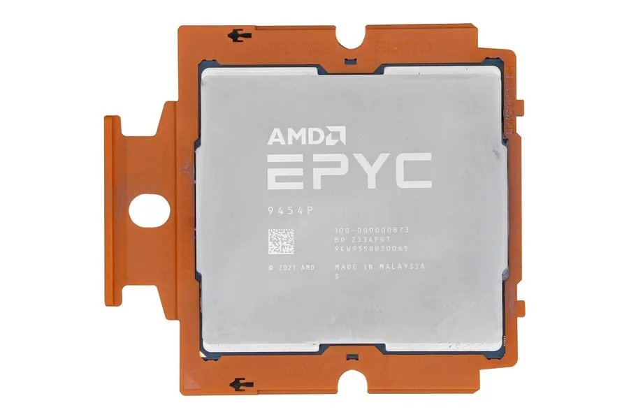 Модуль памяти AMD EPYC 9454P CPU 48 Cores 2.75GHz 256M DDR5-4800 290W (100-00000 — фото лота 1