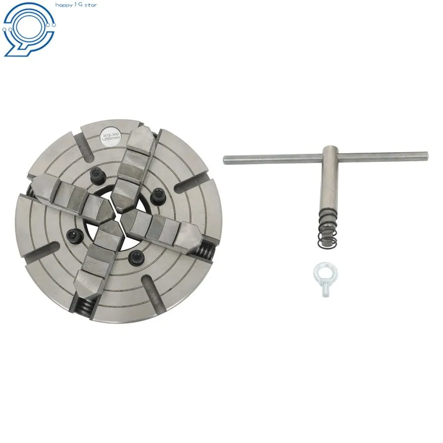 Режущий инструмент K72-300 4-Jaw Lathe Chuck 12 Inch Self Centering Independent — фото лота 2