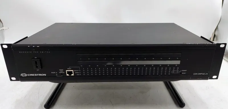 AV-оборудование Crestron CEN-SWPOE-24 24-Port Managed PoE Switch