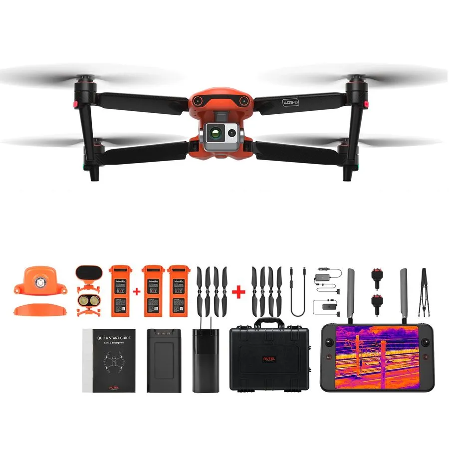 Дрон Autel Evo 2 Dual 640t V3 Enterprise & 7.9" Smart RC V3 Enterprise Bundle