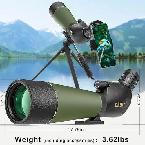 Оборудование видеонаблюдения Flagship DiamondEdge 20-60x80 Spotting Scope with T
