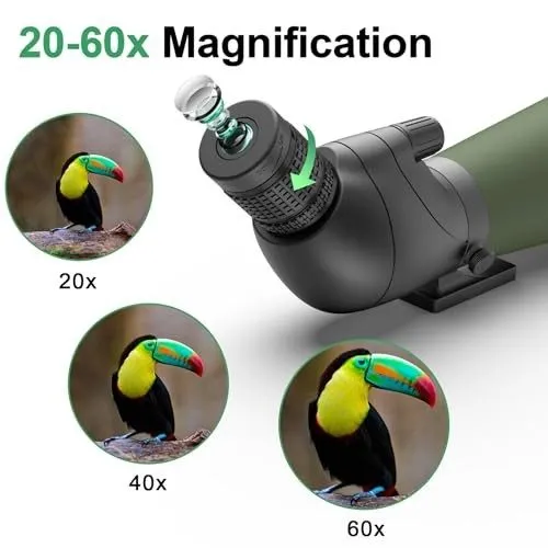 Оборудование видеонаблюдения Flagship DiamondEdge 20-60x80 Spotting Scope with T — фото лота 2