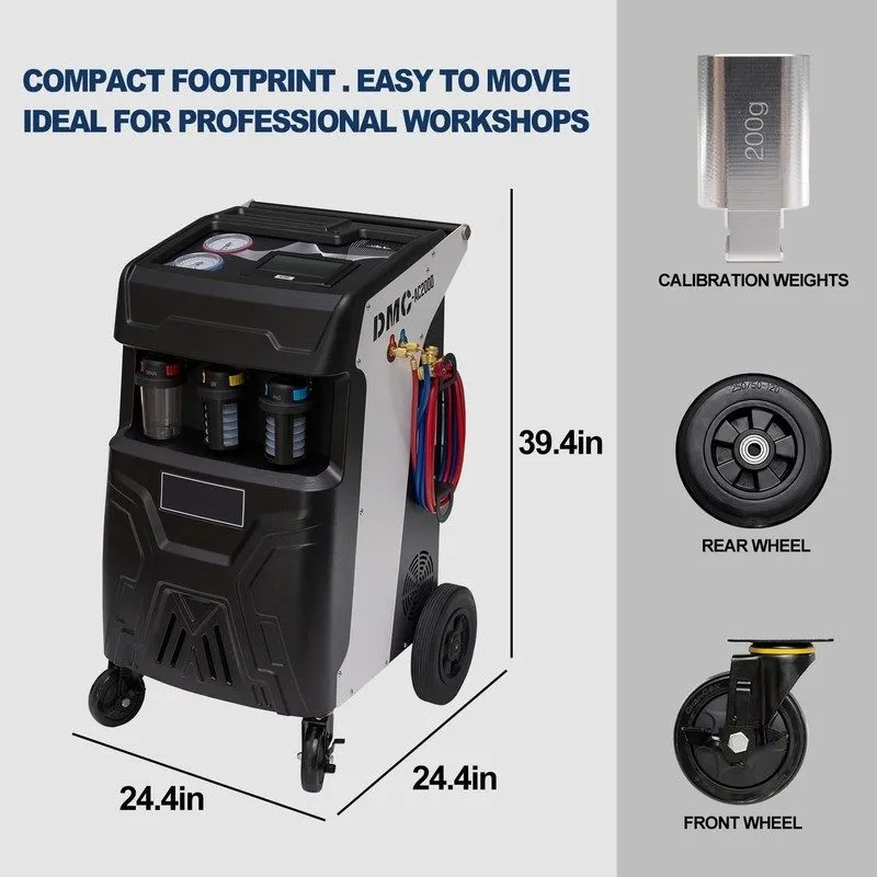 Станция обслуживания кондиционеров Automatic Refrigerant Recovery Machine Car HV