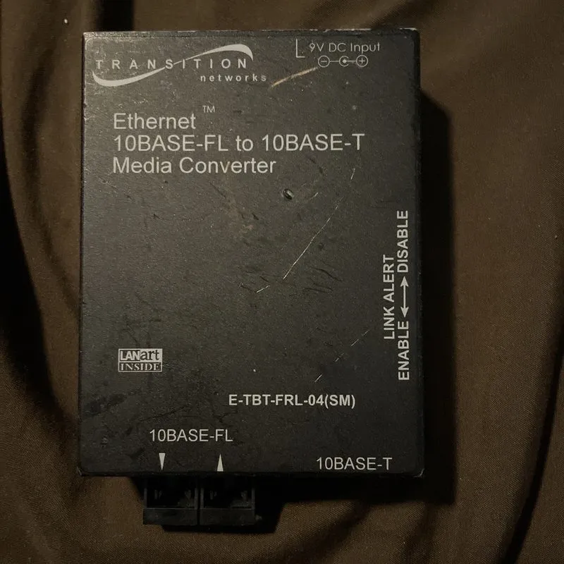 Медиаконвертер Transition Networks SEPOE1013-180 10Base-FL to 10Base-T PoE Media