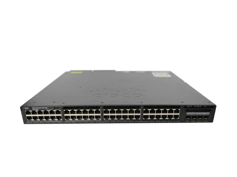 Коммутатор Cisco WS-C3650-48FD-L V03 48-Port PoE+ Gigabit Ethernet Switch 2x 10G