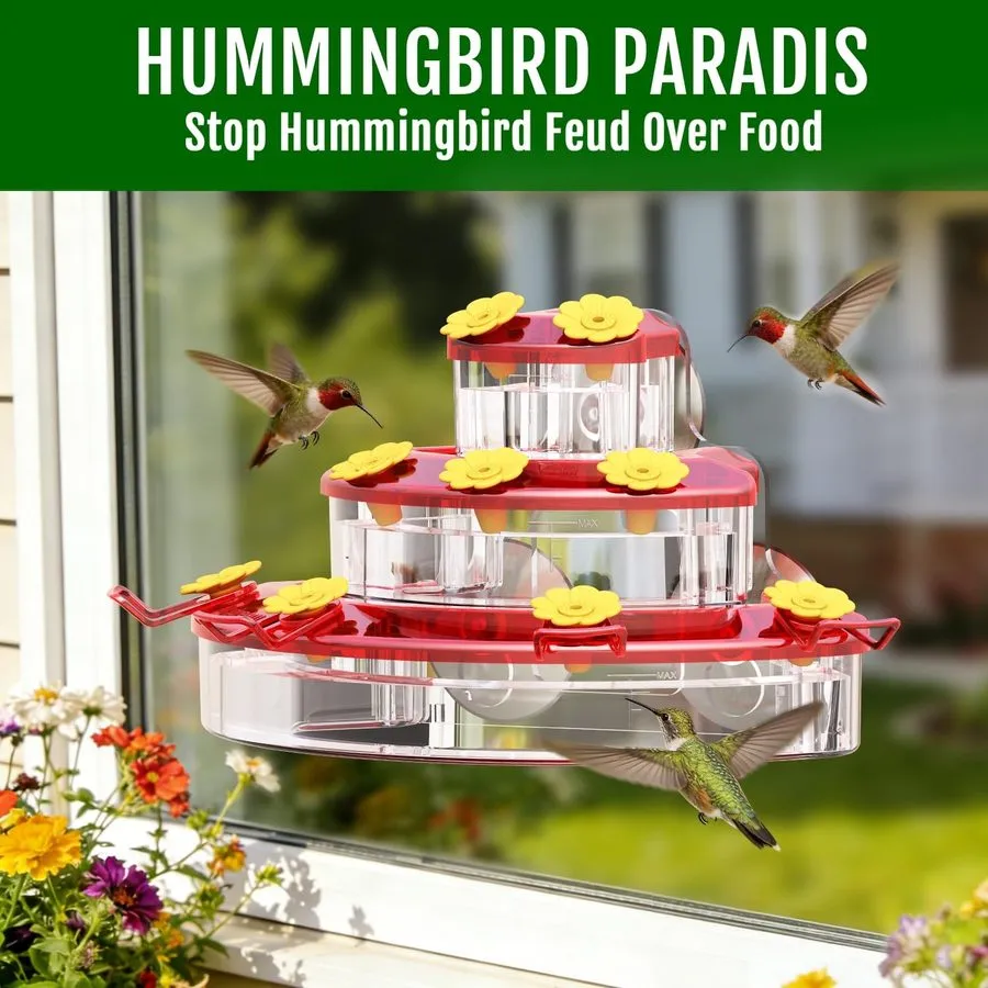 Вакуумная присоска Birdream Hummingbird Feeders — фото лота 2