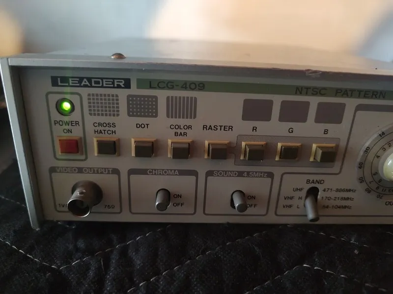 Тестер Leader Electronics Model LCG-409 NTSC Pattern Generator — фото лота 2