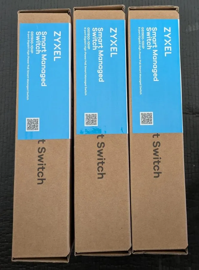 Коммутатор ZyXEL GS1900-10HP Smart Managed Switch 8-Port Gigabit PoE w/ 2 SFP