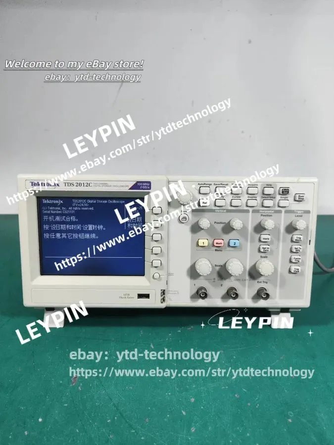 Осциллограф Tektronix TDS2012C 100MHz 2GS/s 2CH Oscilloscope