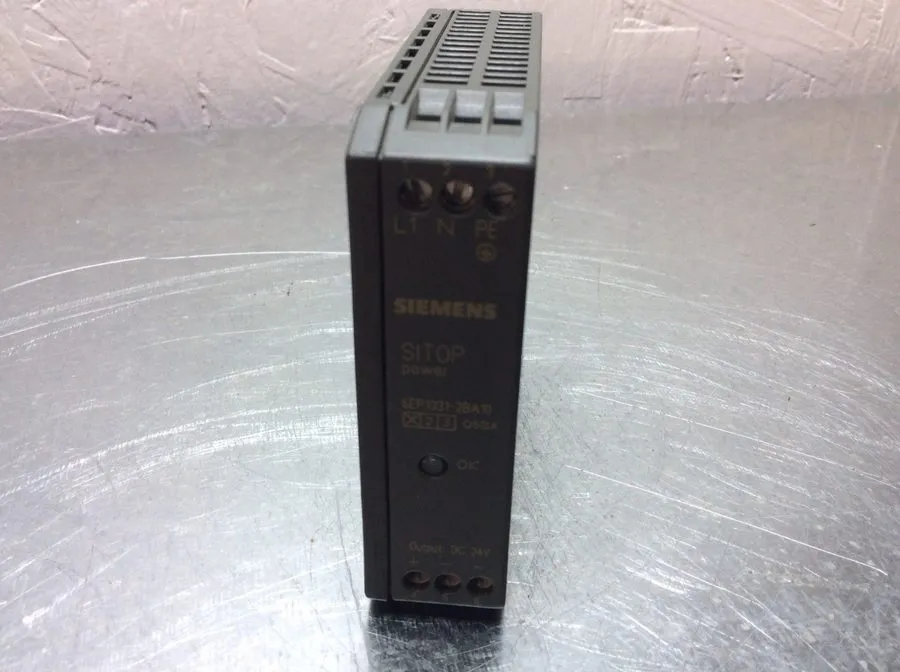 Блок питания 6EP1 331-2BA10 SIEMENS SITOP POWER SUPPLY, 24vDC .5 Amp Output