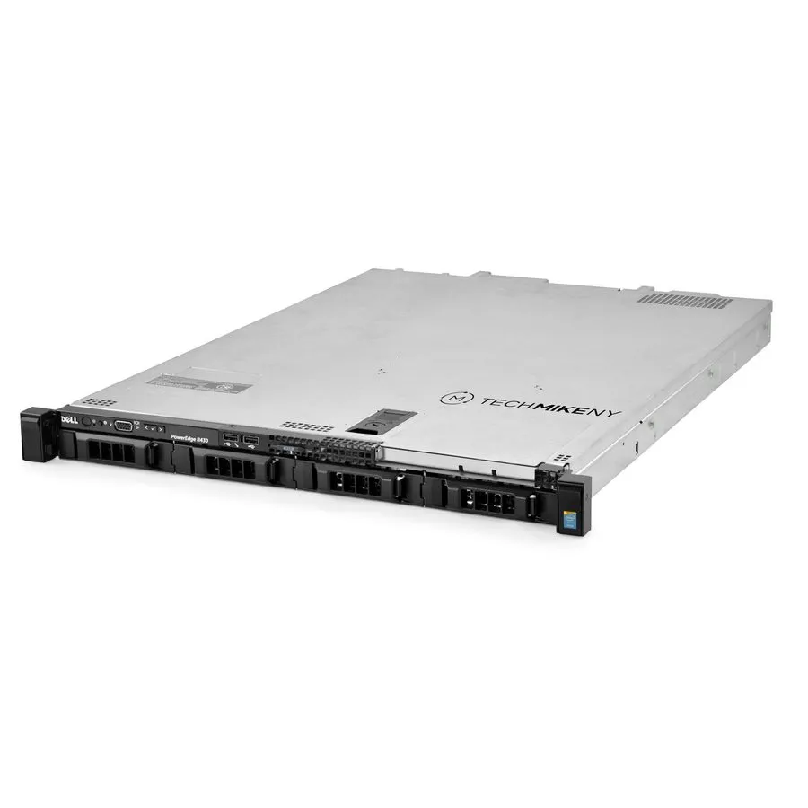 Сервер Dell PowerEdge R430 6-Bay 2-SATA SSD Plex Server 2.40Ghz 28-Core 64GB RAM — фото лота 1