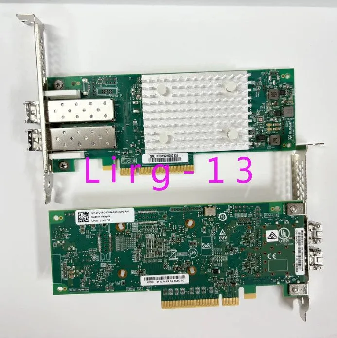 Контроллер Dell QLE2692-Dell QLOGIC 2-Port 16Gb PCIe HBA 0CK9H1 WVT0T P0TRP